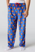 Pantalon de pyjama en peluche à imprimé Cartoon