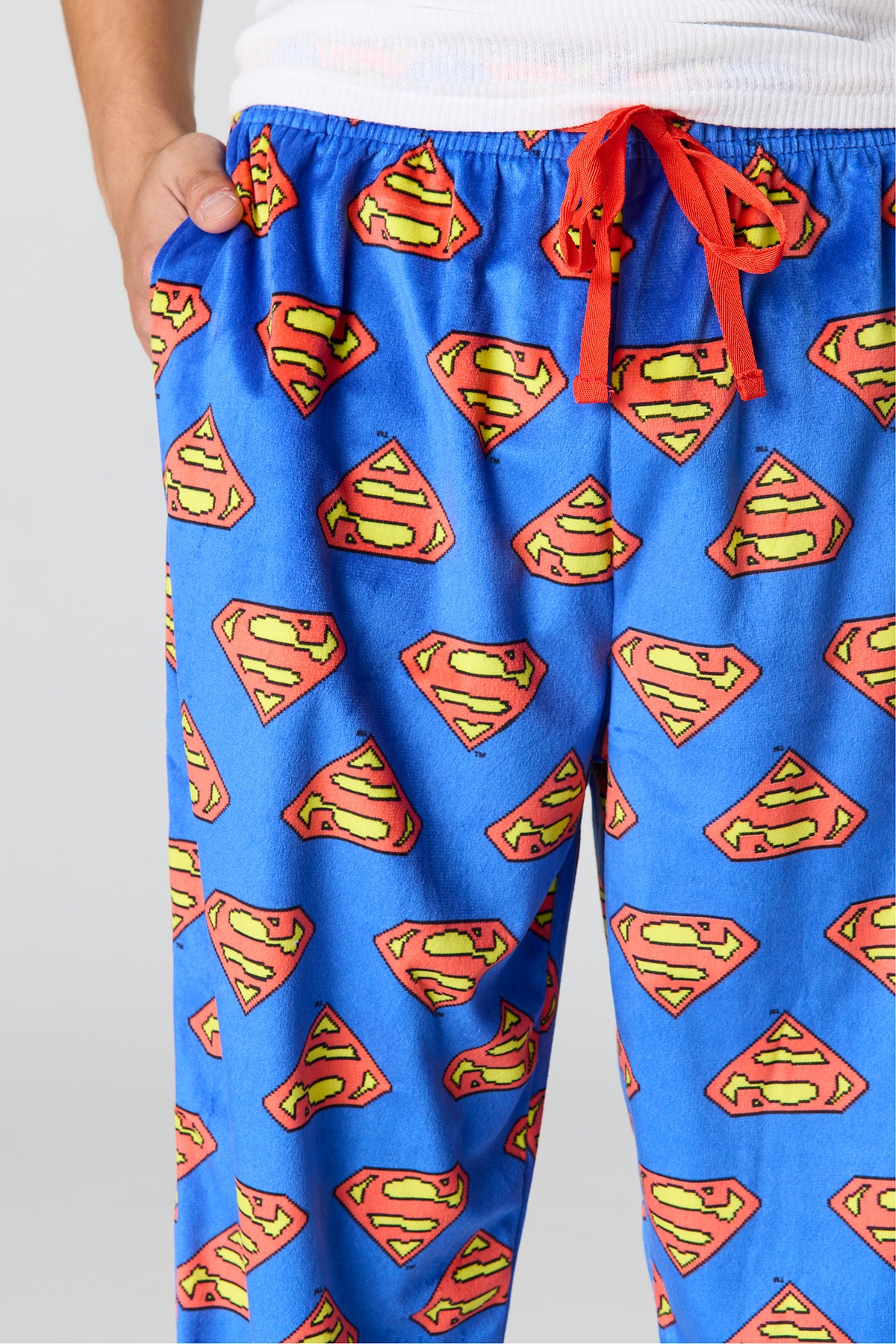 Vue alternative 4. Pantalon de pyjama en peluche à imprimé Cartoon