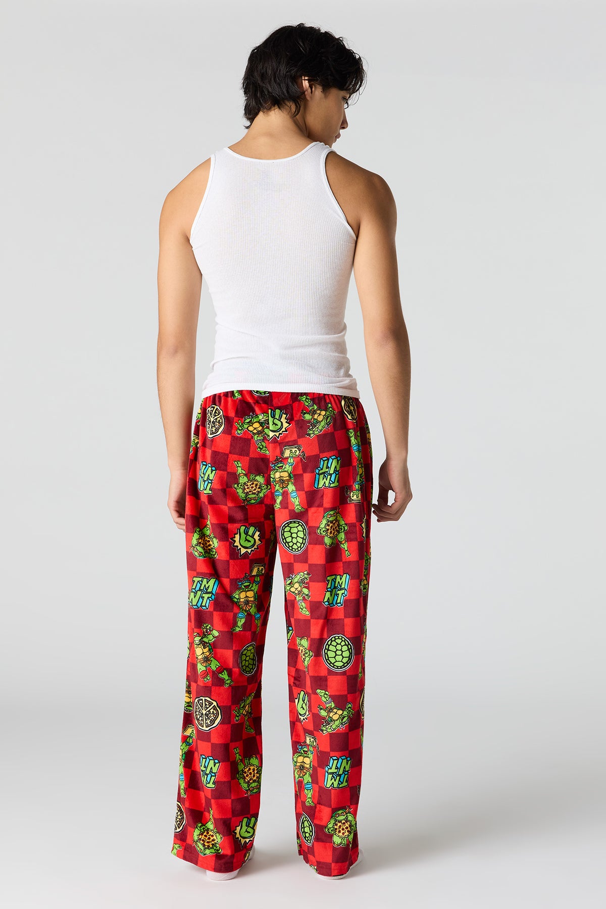 Vue alternative 3. Pantalon de pyjama en peluche à imprimé Cartoon