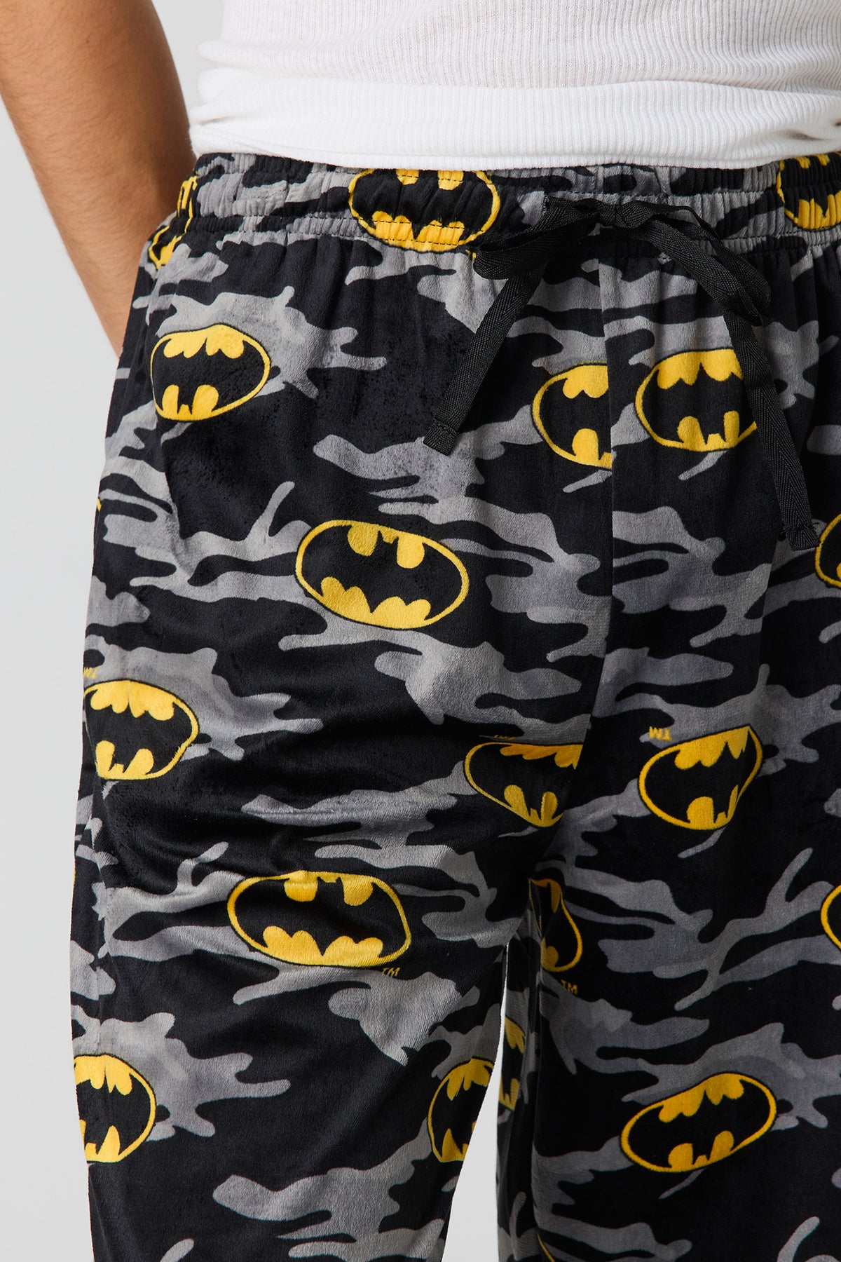 Vue alternative 4. Pantalon de pyjama en peluche à imprimé Cartoon