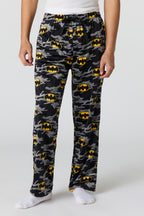 Pantalon de pyjama en peluche à imprimé Cartoon