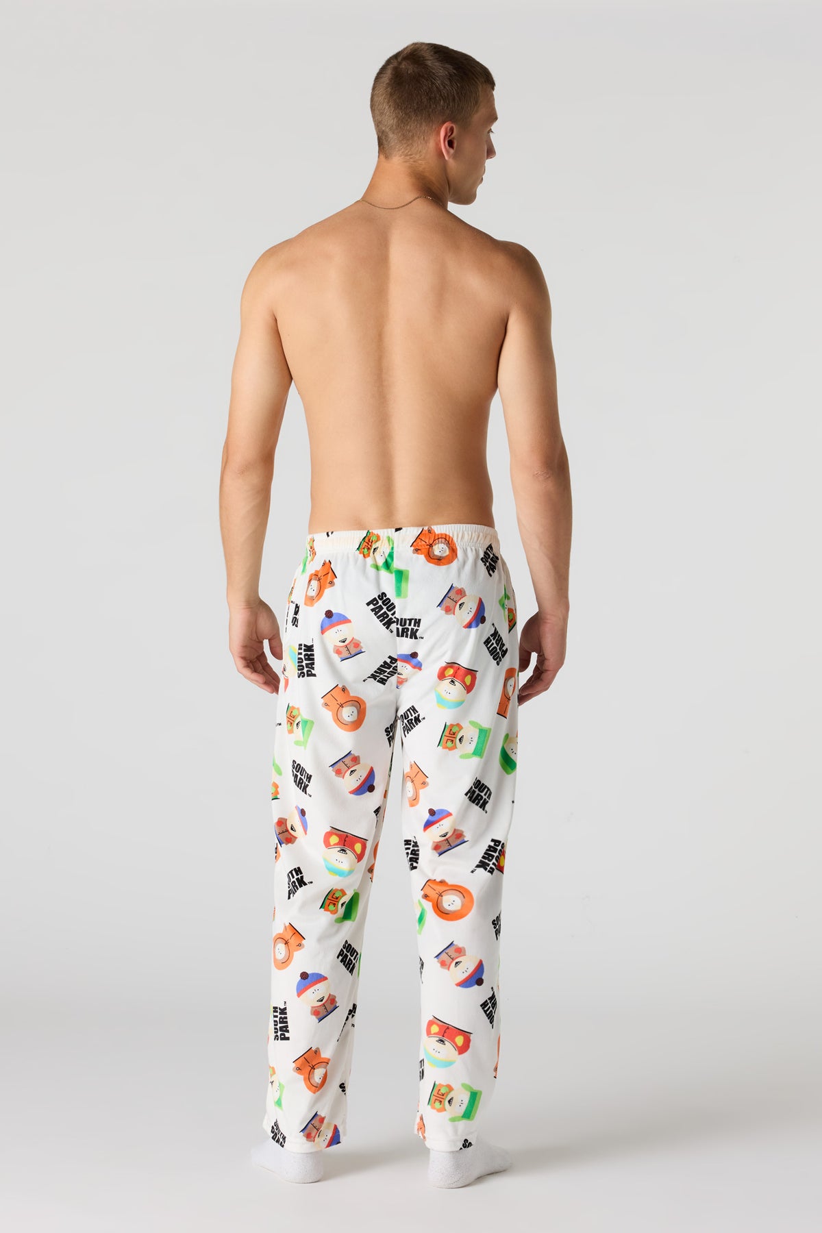 Vue alternative 3. Pantalon de pyjama en peluche à imprimé Cartoon
