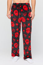 Pantalon de pyjama en peluche à imprimé Halloween