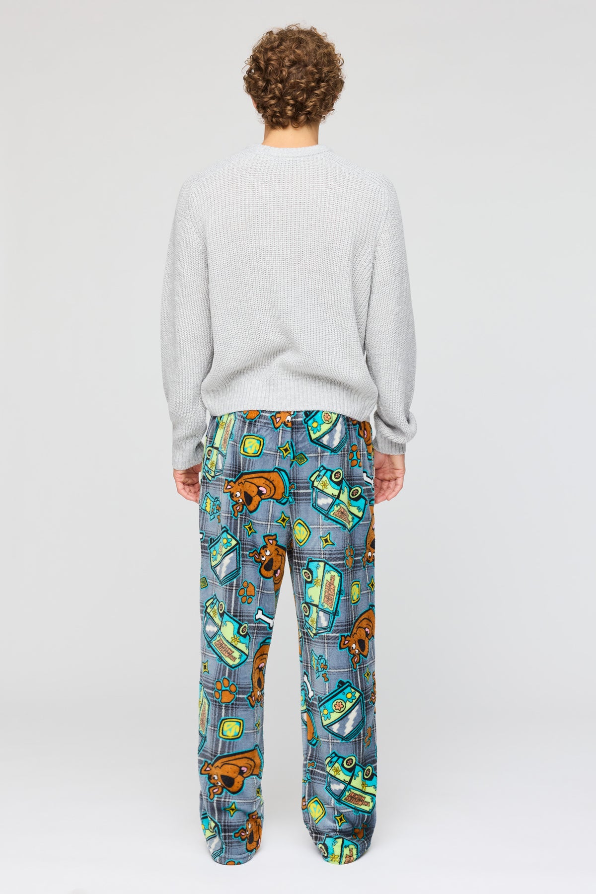 Vue alternative 3. Pantalon de pyjama en peluche à imprimé Cartoon 