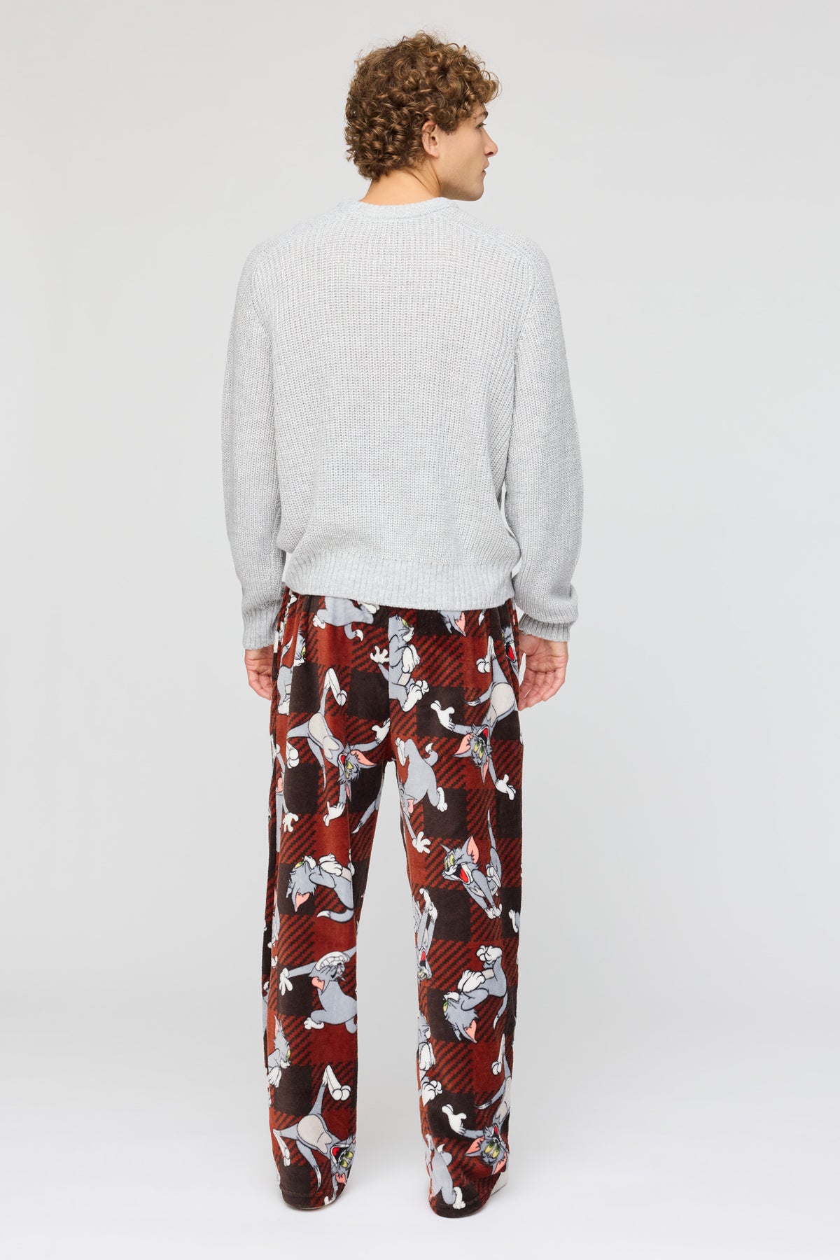Vue alternative 3. Pantalon de pyjama en peluche à imprimé Cartoon 