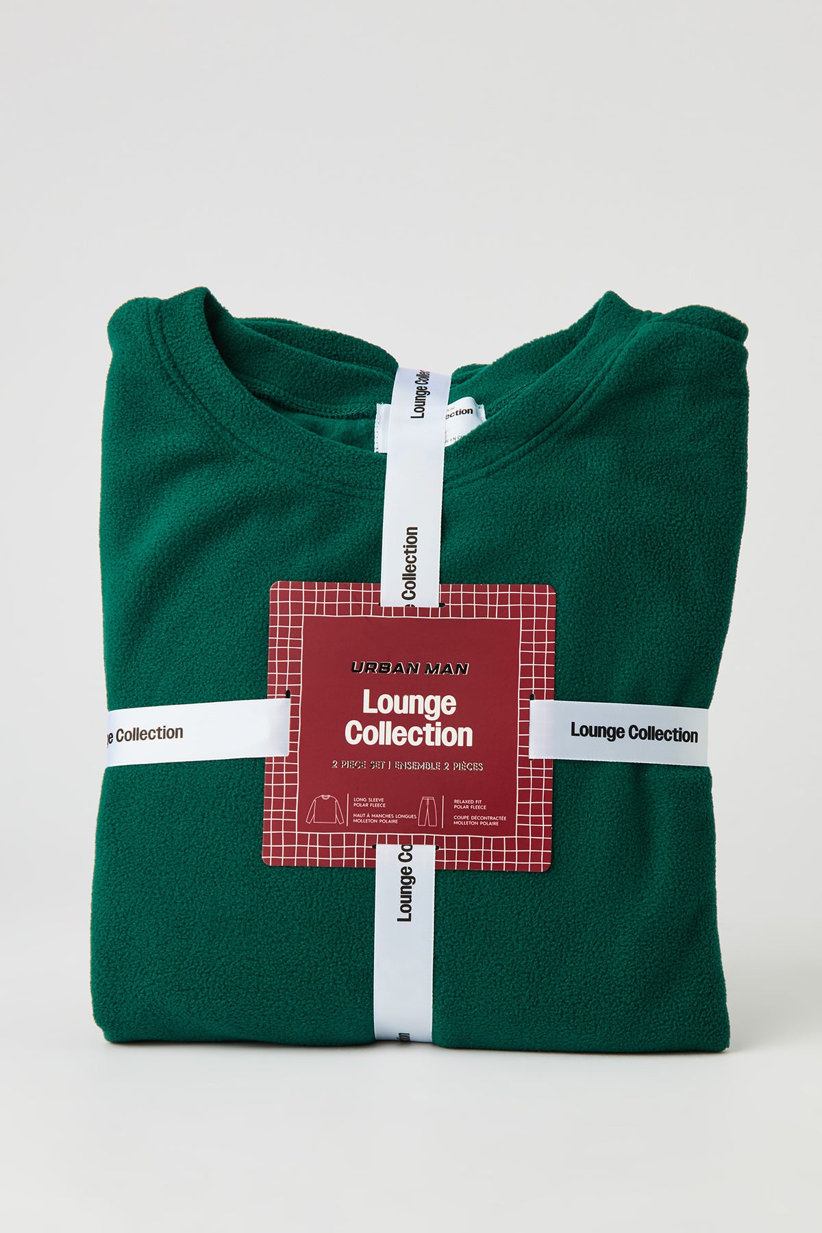 Christmas Polar Fleece Pajama Gift Set - Green