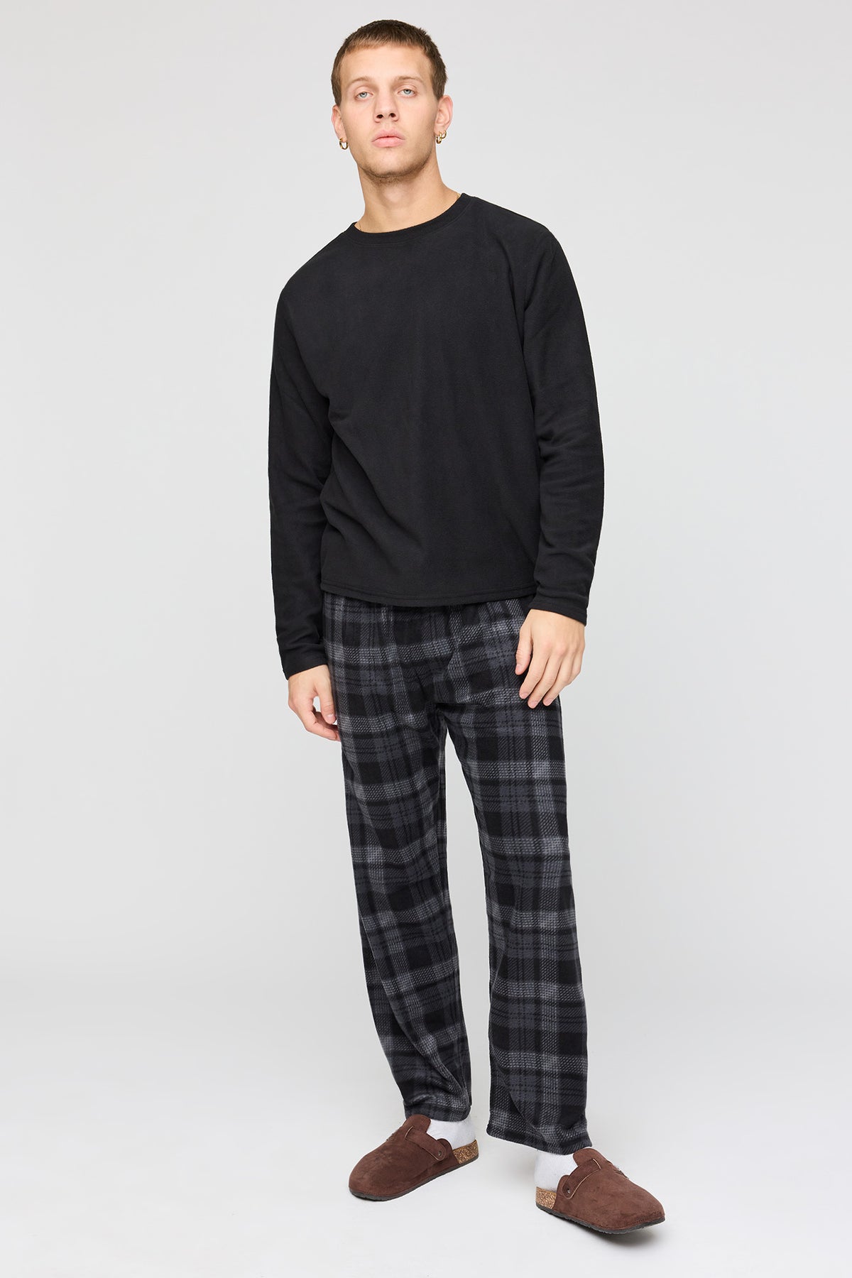 Ensemble-cadeau avec pyjama en molleton polaire