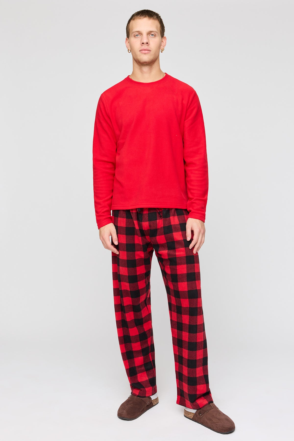 Vue alternative 2. Ensemble-cadeau avec pyjama en molleton polaire