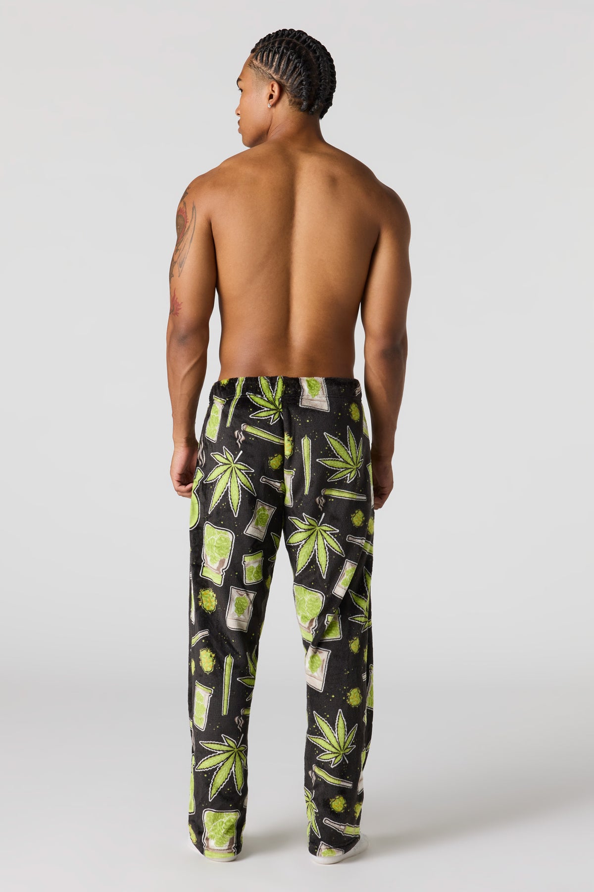Vue alternative 3. Pantalon de pyjama imprimé en peluche