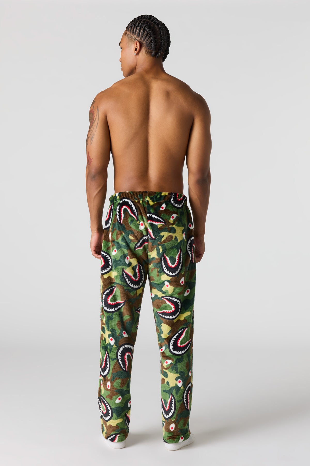 Vue alternative 3. Pantalon de pyjama imprimé en peluche