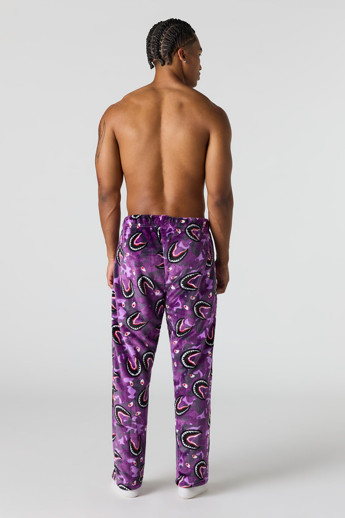 Vue alternative 3. Pantalon de pyjama imprimé en peluche