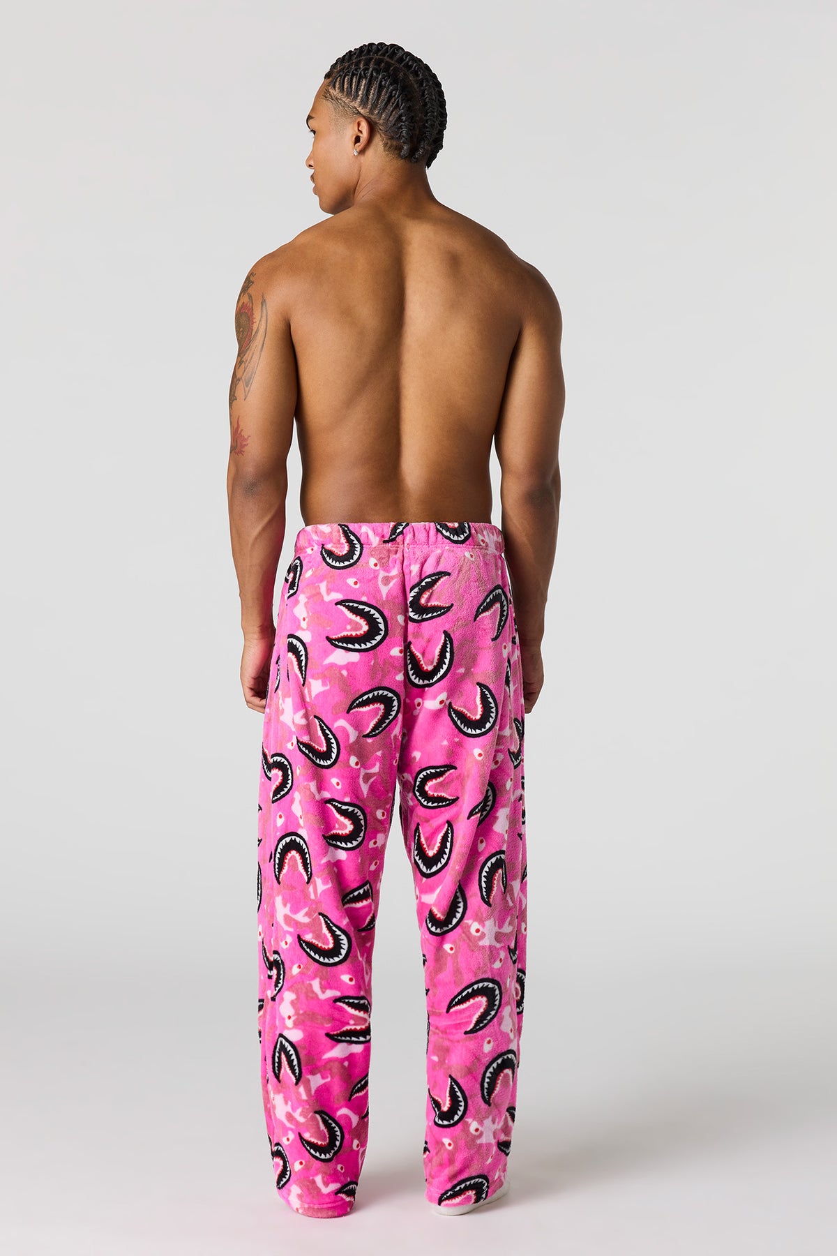 Vue alternative 3. Pantalon de pyjama imprimé en peluche