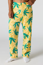 Pantalon de pyjama imprimé en peluche