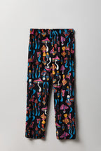 Pantalon de pyjama imprimé en peluche