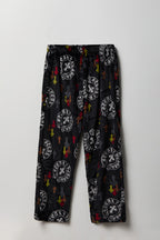 Plush Printed Pajama Pant