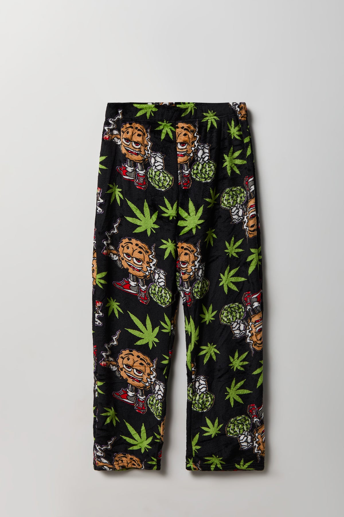 Plush Printed Pajama Pant - Sage
