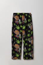 Plush Printed Pajama Pant