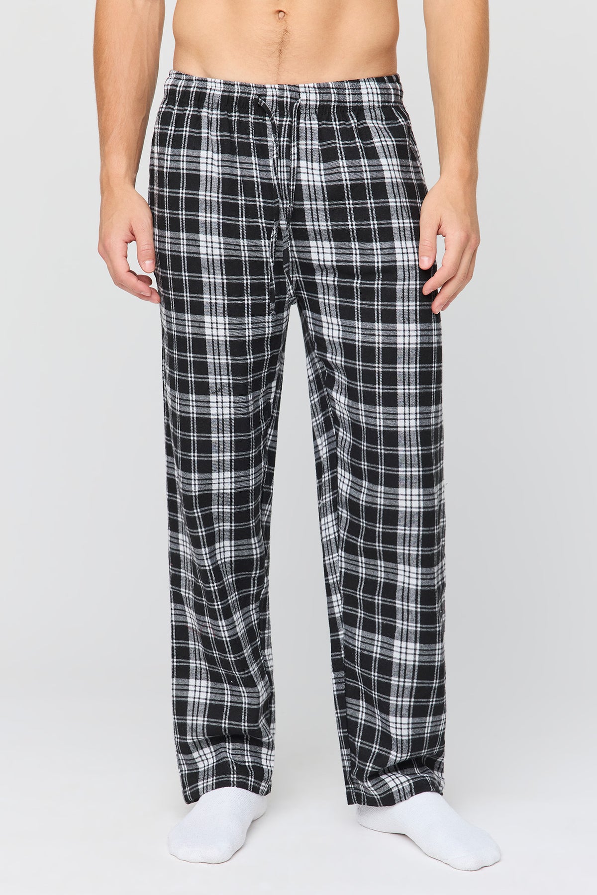 Pantalon de pyjama en flanelle à carreaux