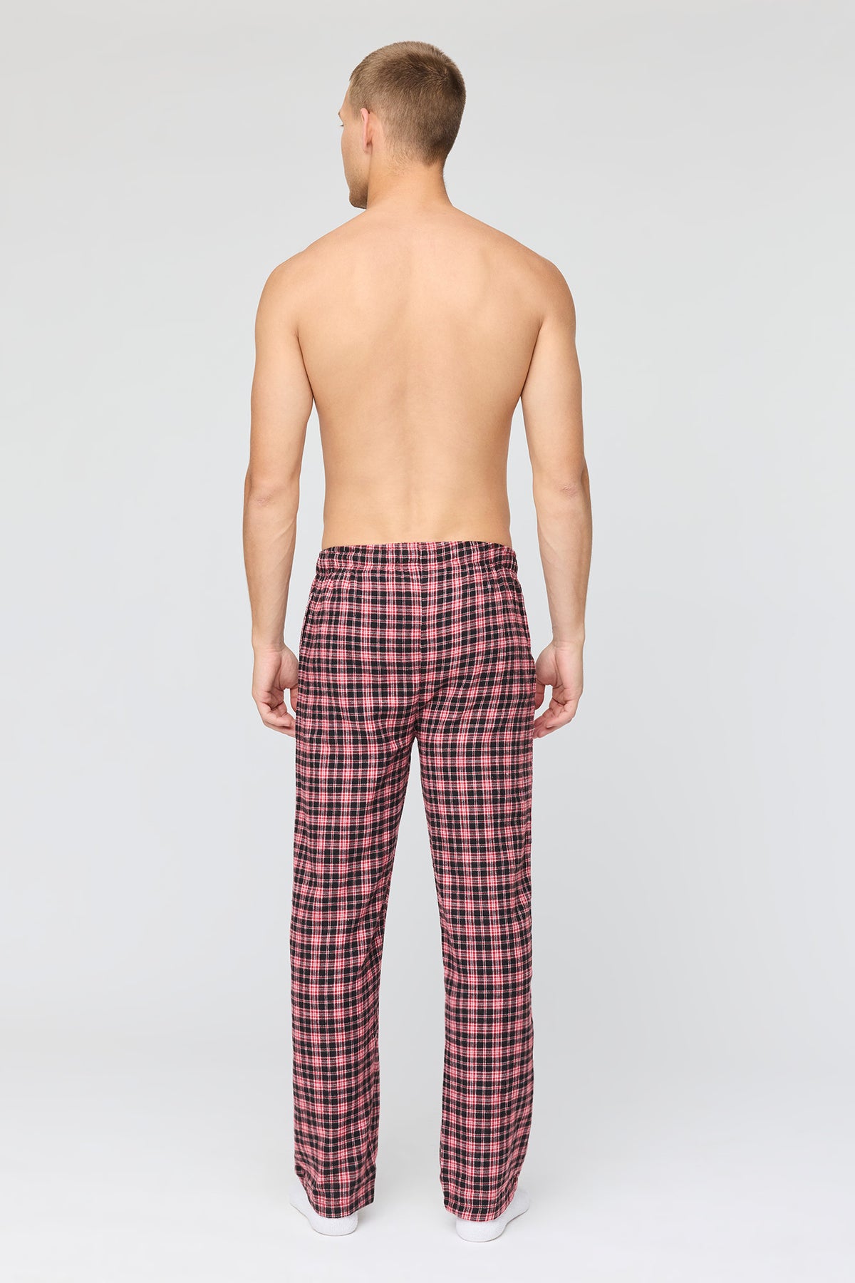 Vue alternative 3. Pantalon de pyjama en flanelle à carreaux
