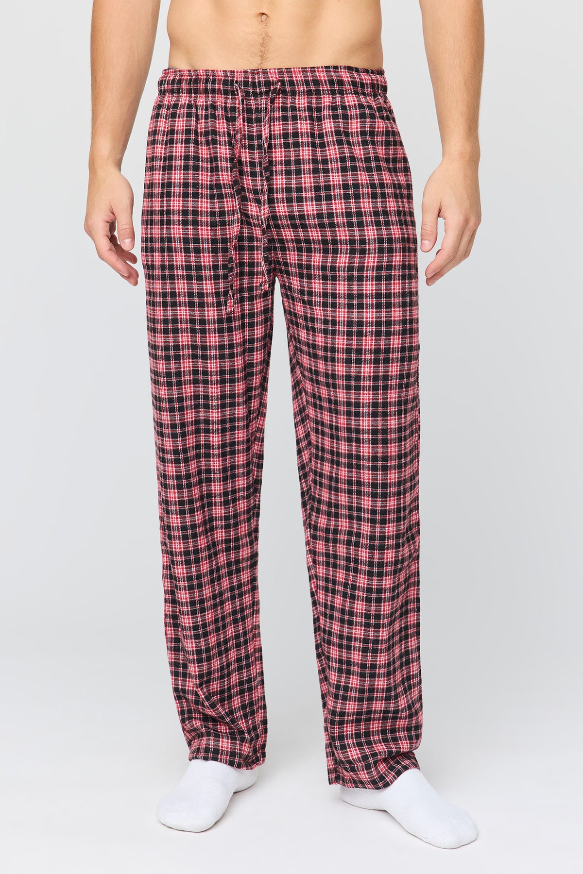 Pantalon de pyjama en flanelle à carreaux