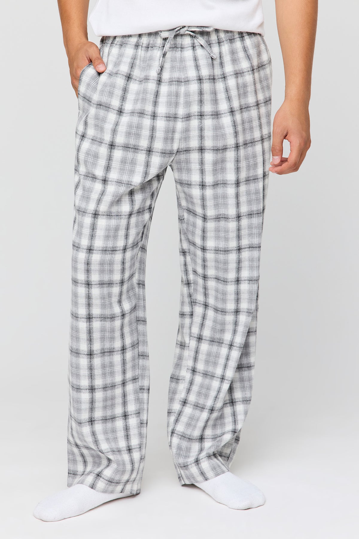Pantalon de pyjama en flanelle à carreaux