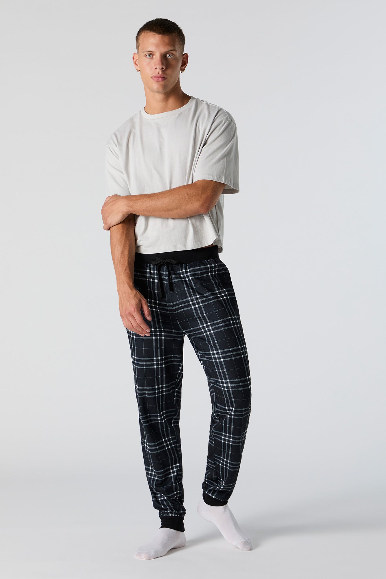 Plaid Pajama Jogger