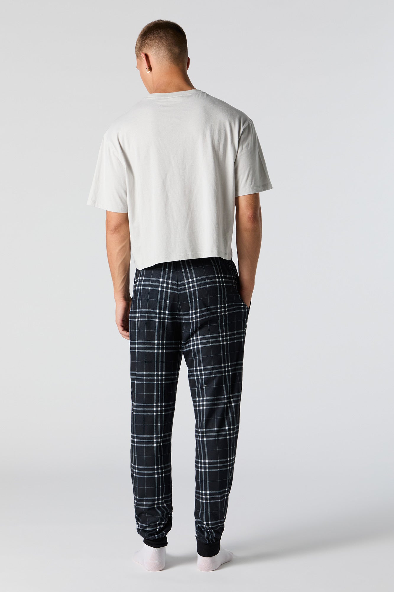 Plaid Pajama Jogger