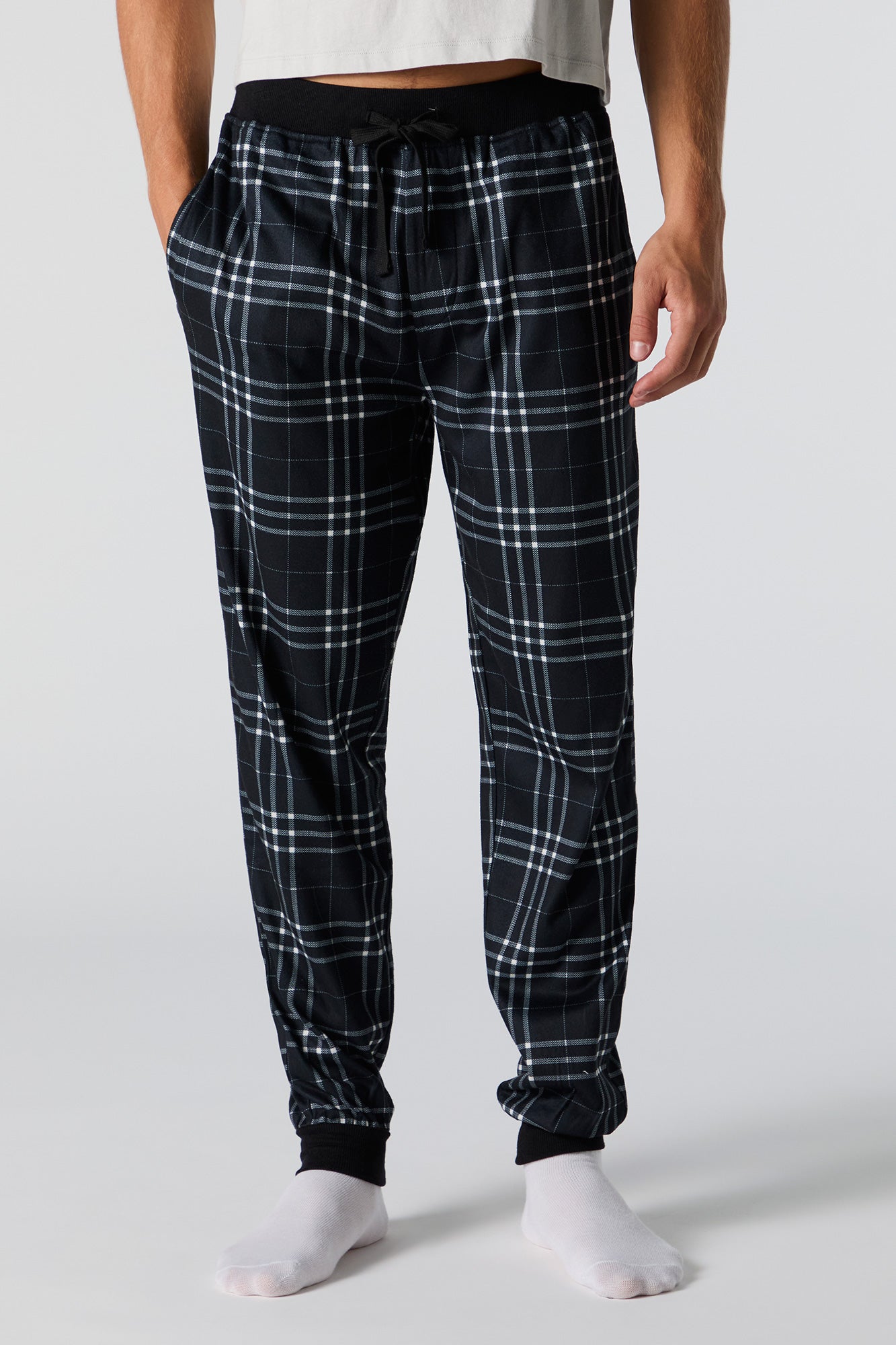 Plaid Pajama Jogger