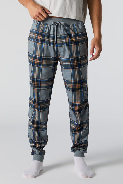 Jogger de pyjama à carreaux