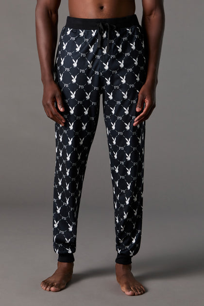 Jogger de pyjama à imprimé Playboy