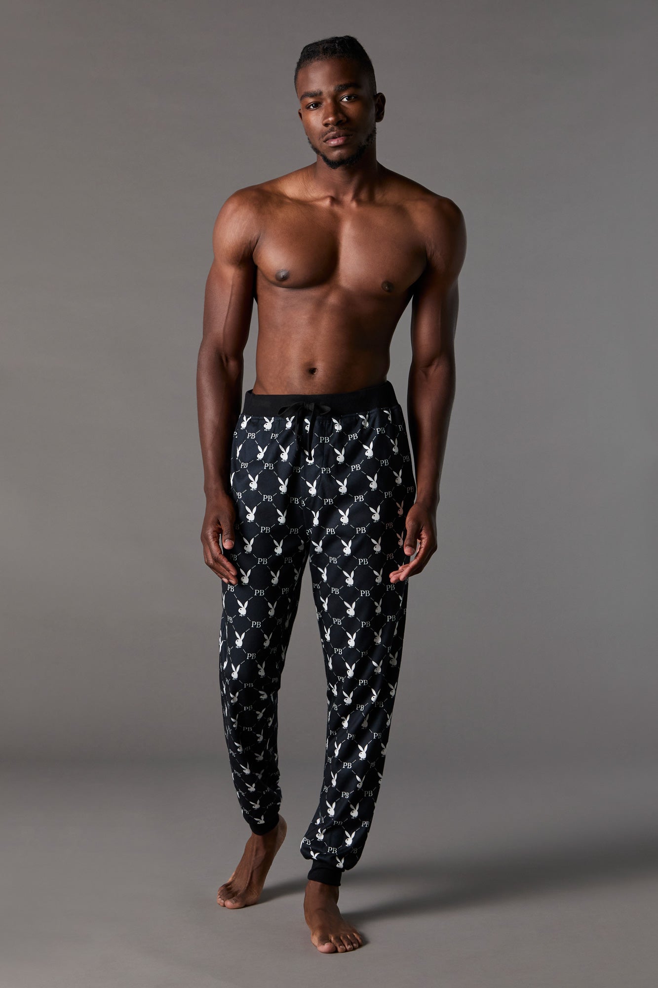 Playboy Print Pajama Jogger