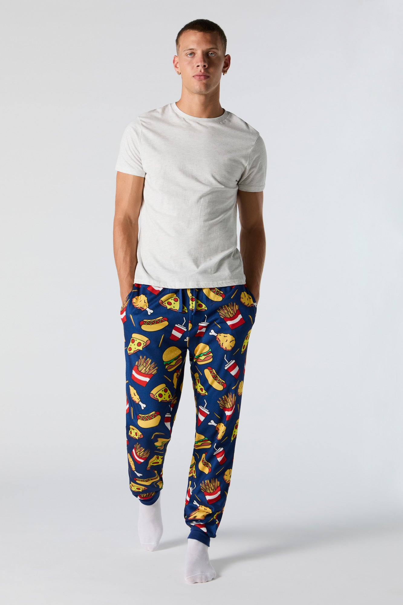 Jogger de pyjama imprimé