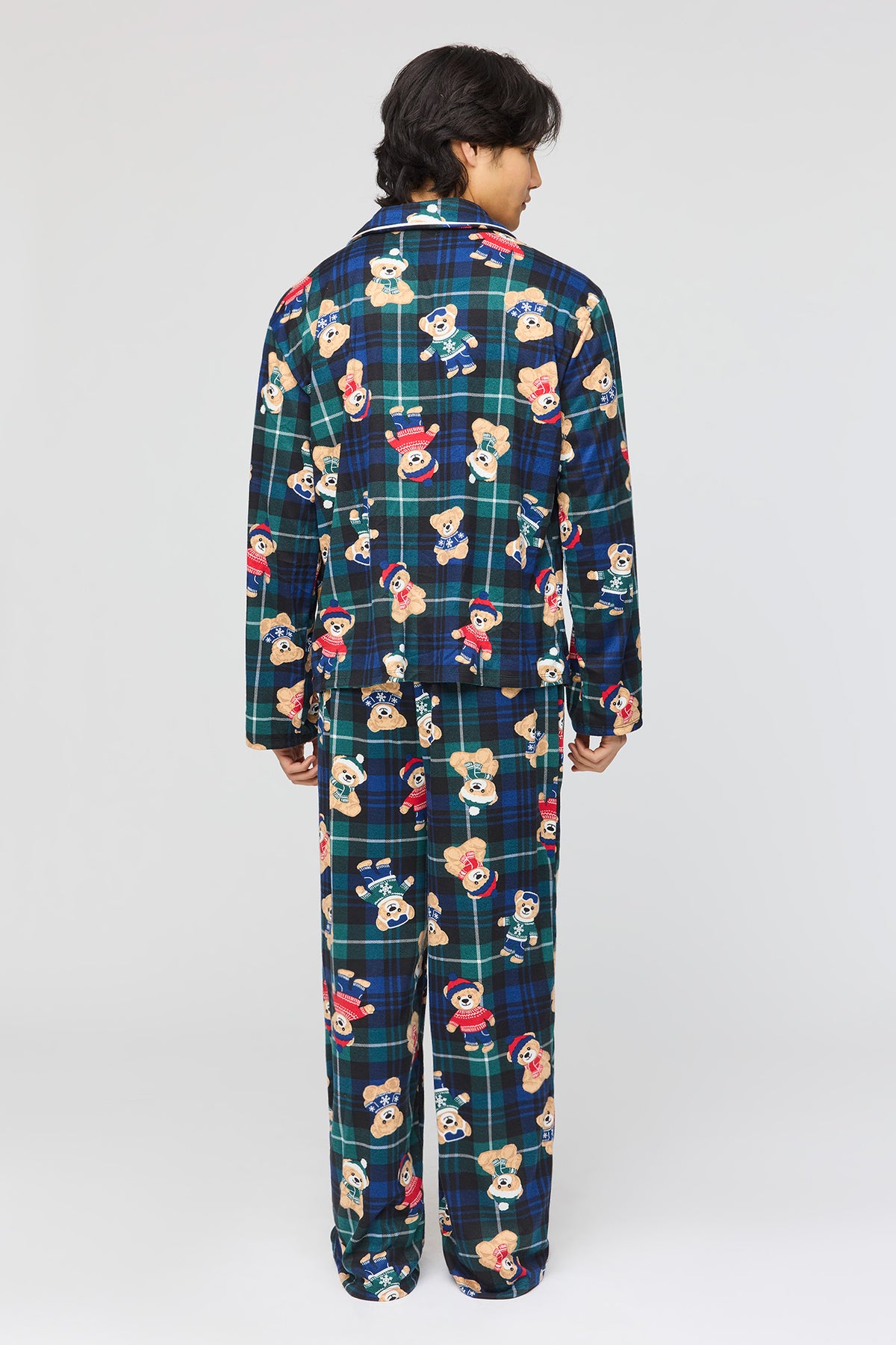 Alt View 4. Rudolph Polar Fleece Pajama Gift Set - Green