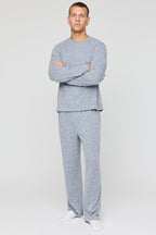 Knit Long Sleeve Top & Pant Pajama Set
