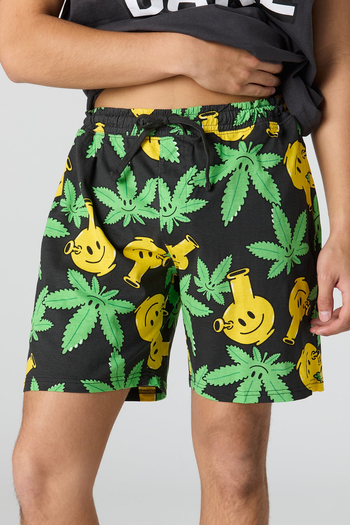 Vue alternative 3. Ensemble pyjama avec t-shirt et short imprimés