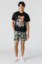 Ensemble pyjama avec t-shirt et short imprimés