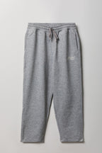 Pantalon d'entraînement texturé avec motif brodé