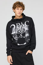 Tupac Graphic Fleece Hoodie