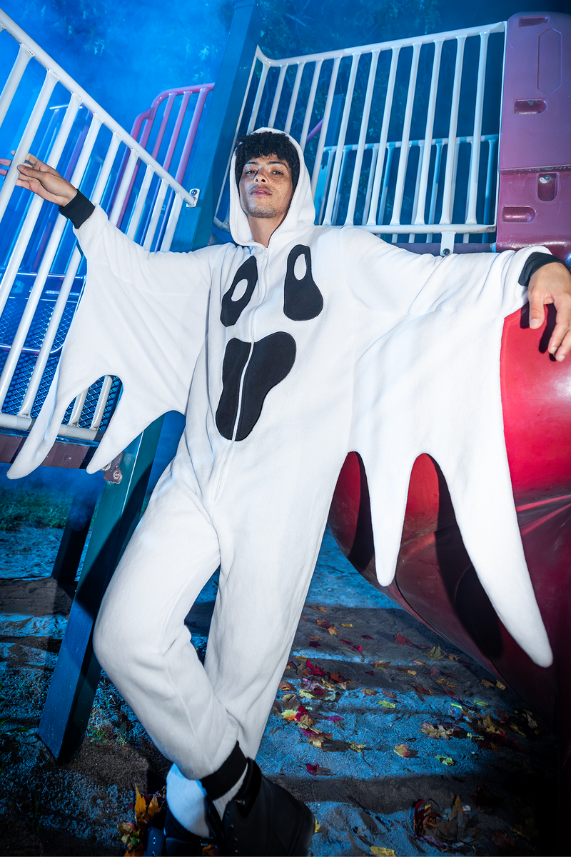 3D Ghost Plush Onesie