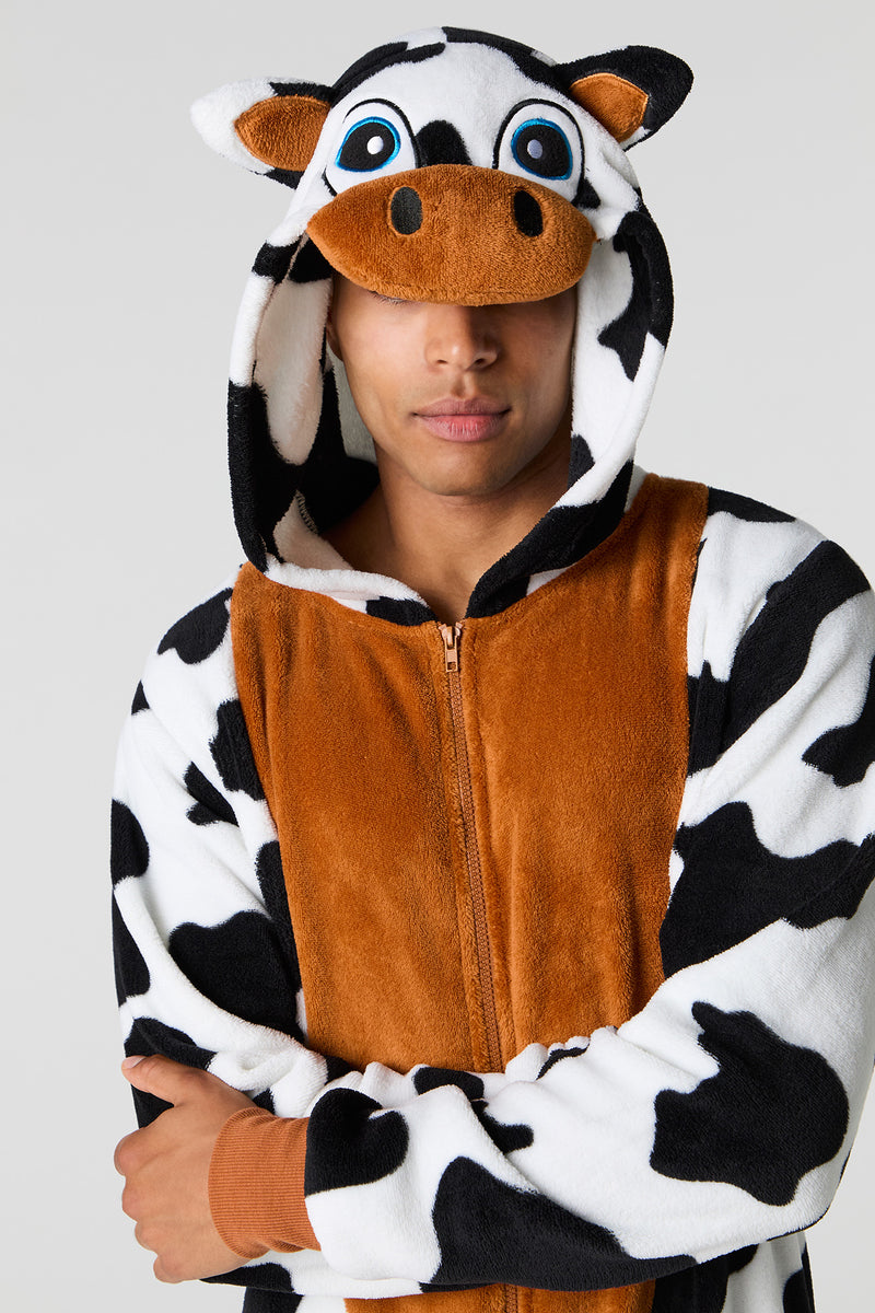 3D Cow Plush Onesie