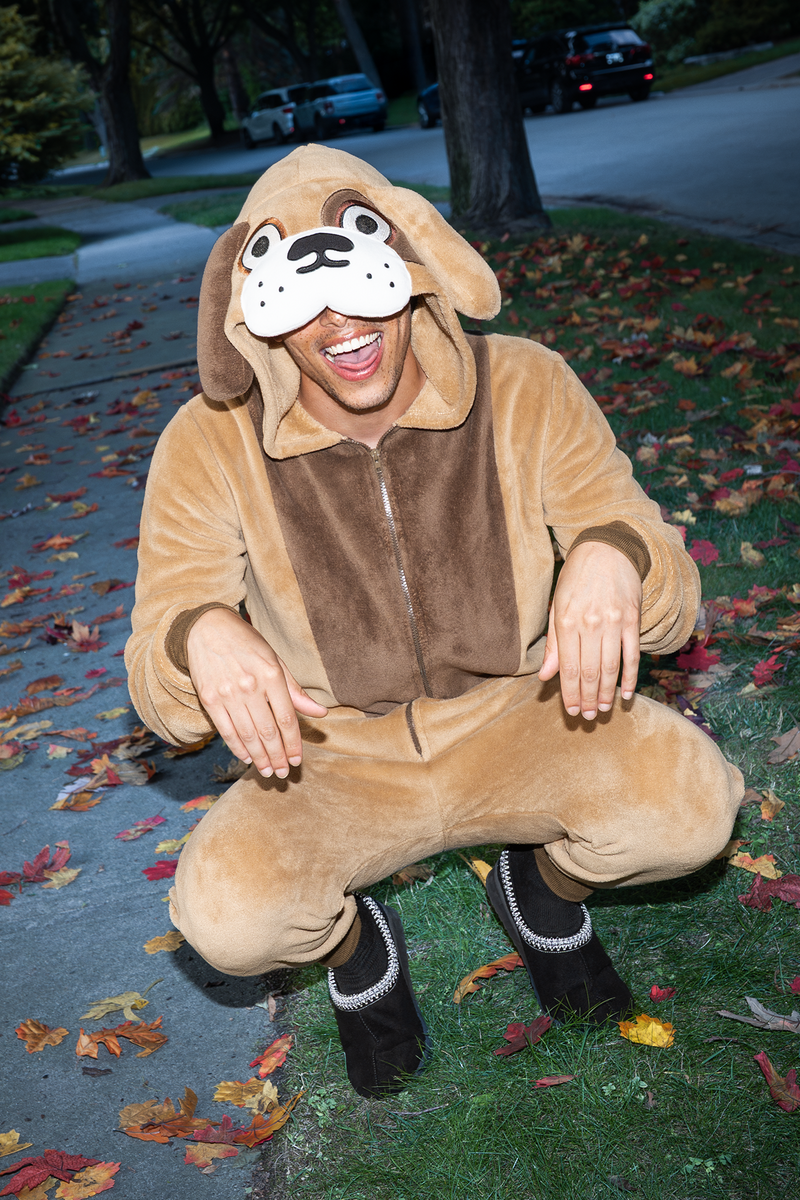 3D Dog Plush Onesie