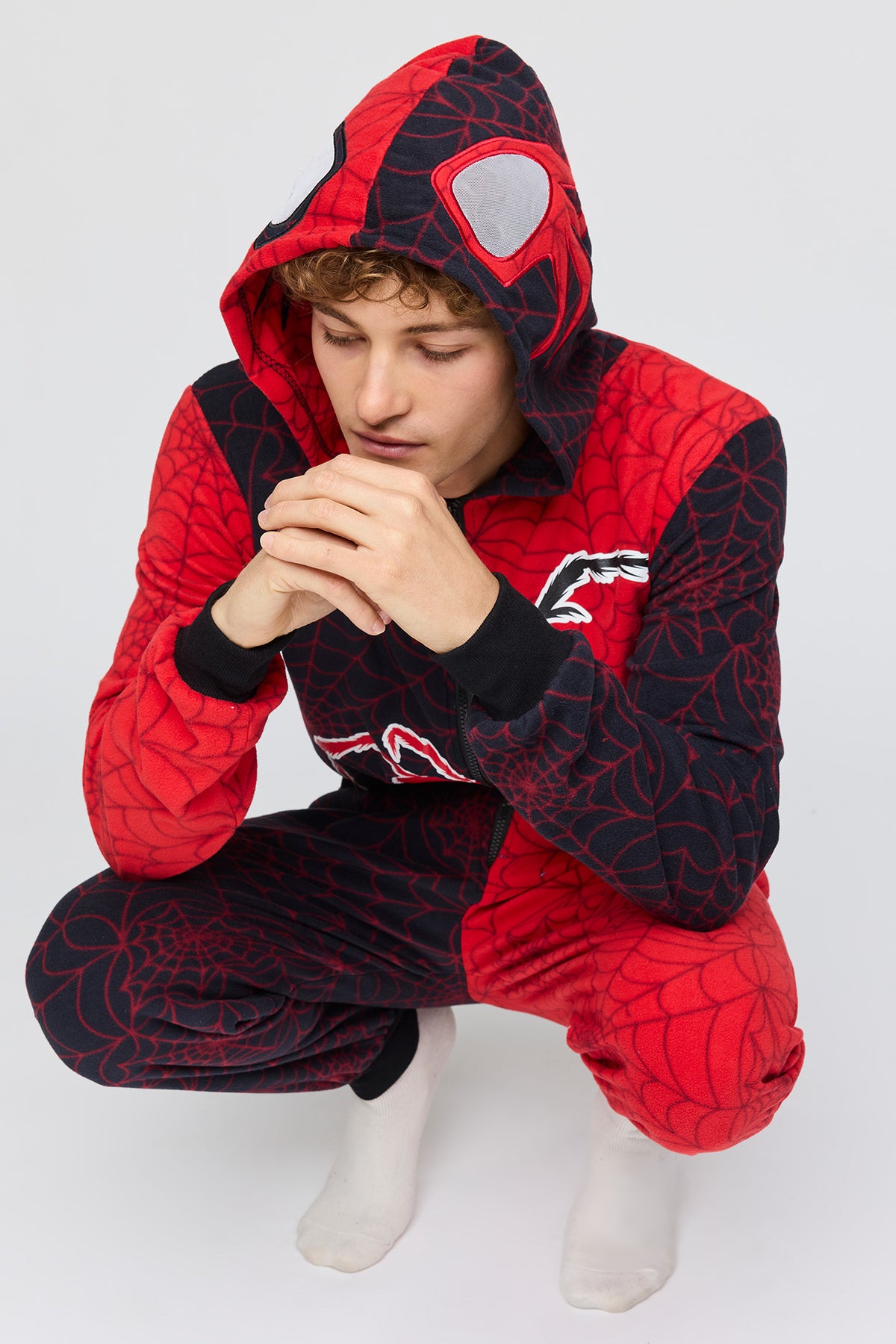 Spider Onesie - Red