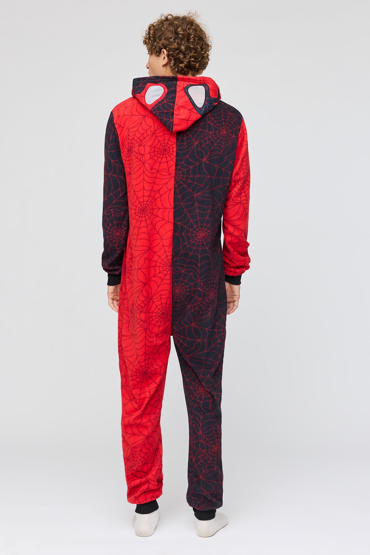 Alt View 4. Spider Onesie - Red