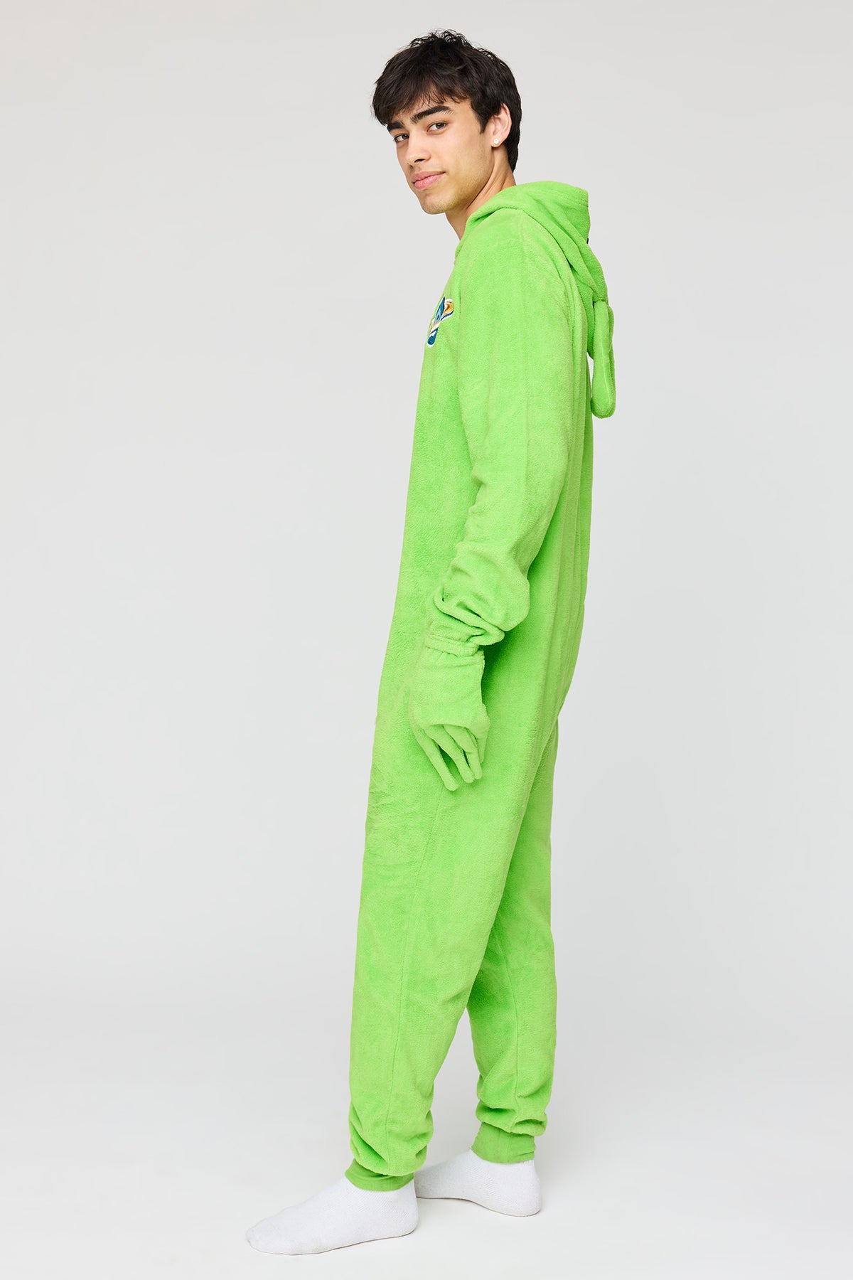 Vue alternative 2. Combinaison en peluche Alien 3D