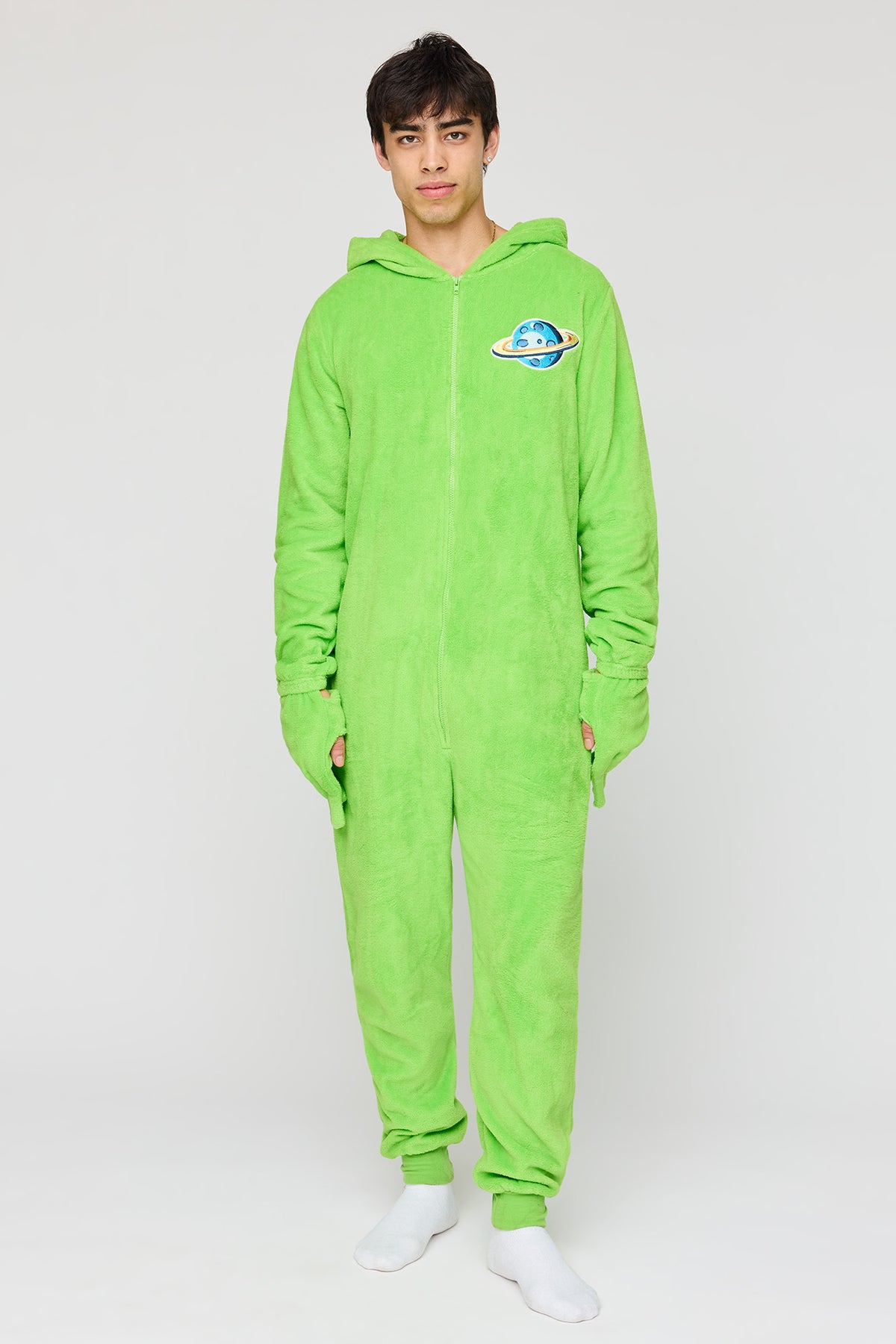Vue alternative 3. Combinaison en peluche Alien 3D