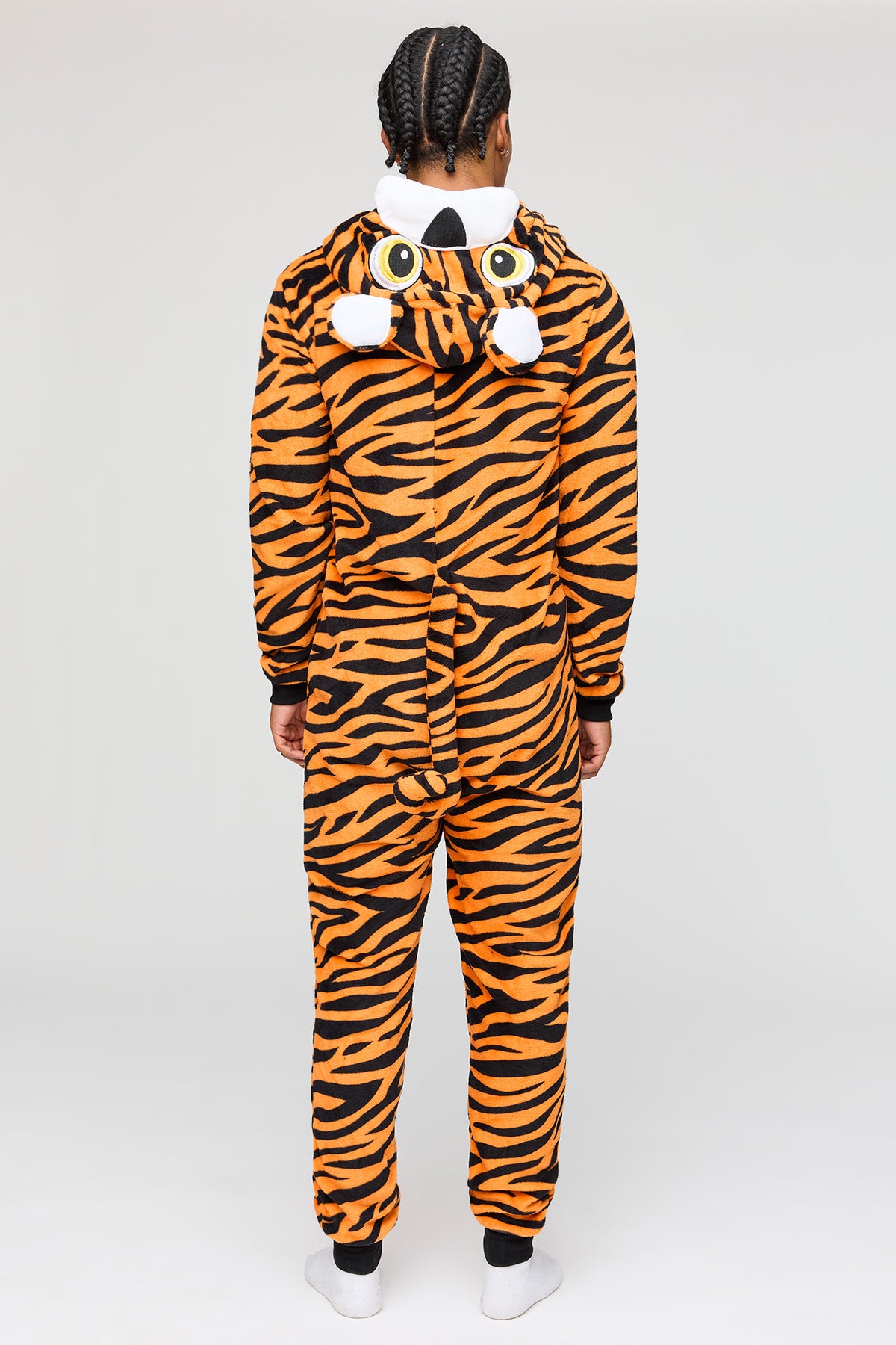 Vue alternative 4. Combinaison en peluche Tigre 3D