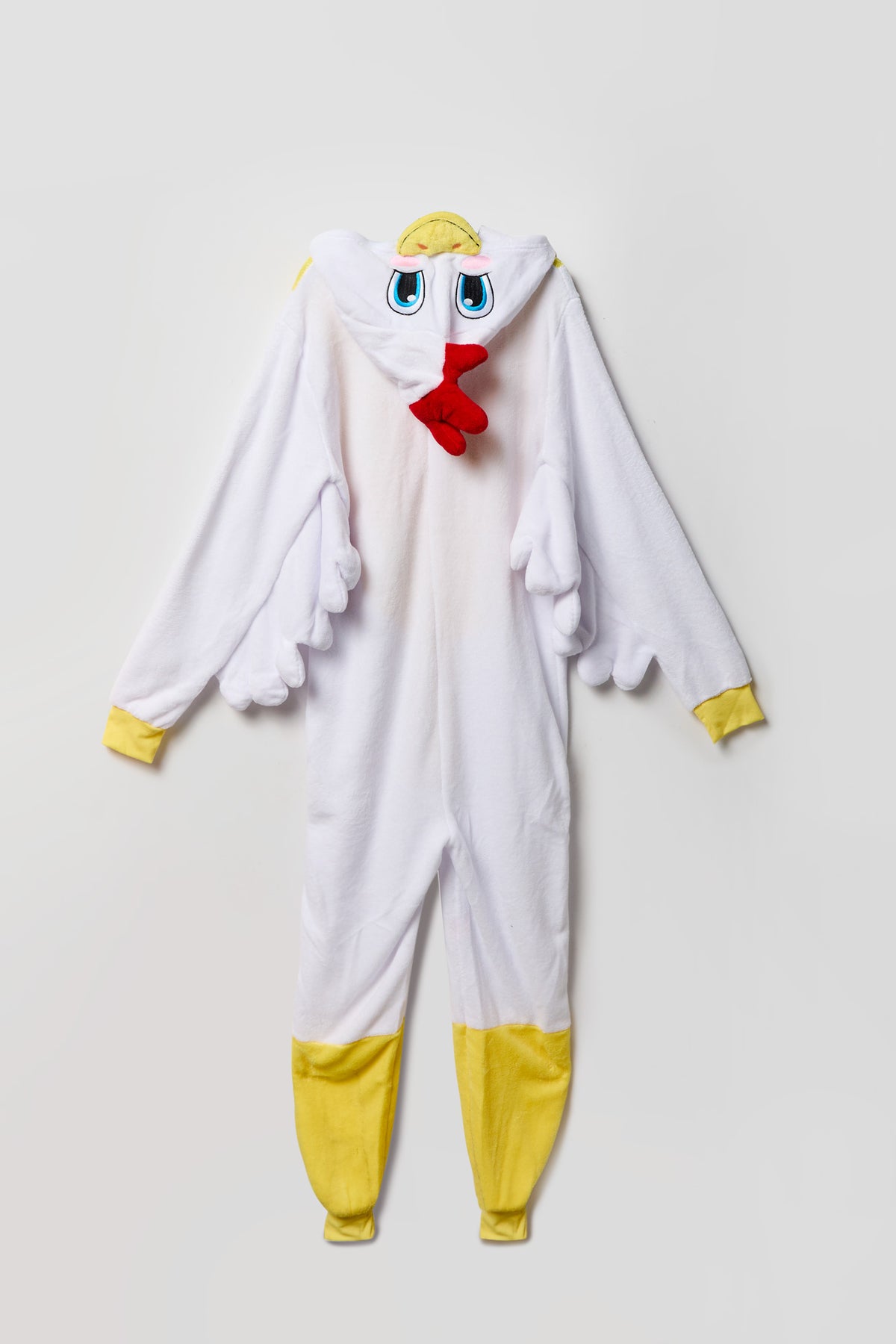 Vue alternative 3. Combinaison en peluche Poulet 3D