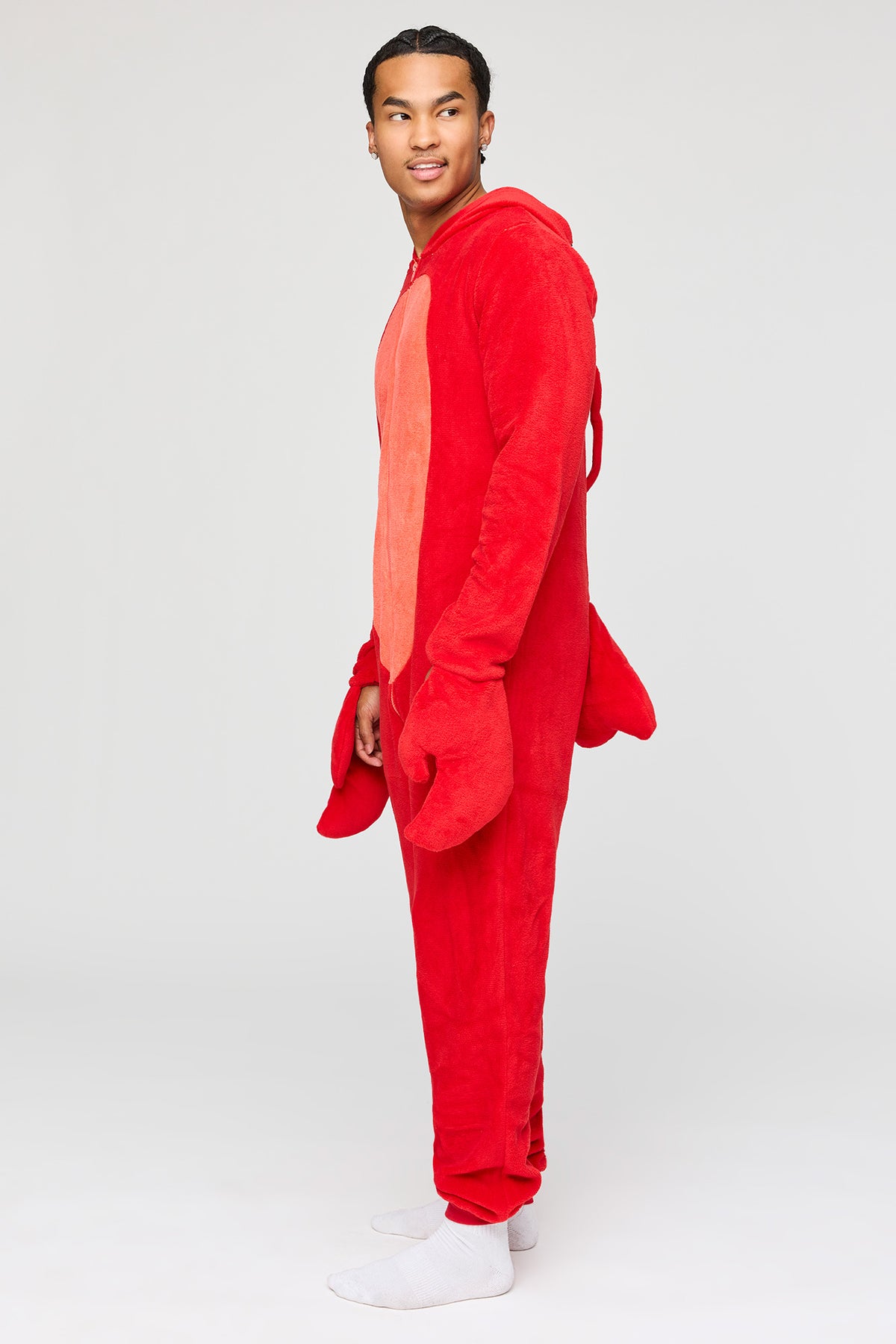 Vue alternative 2. Combinaison en peluche Homard 3D