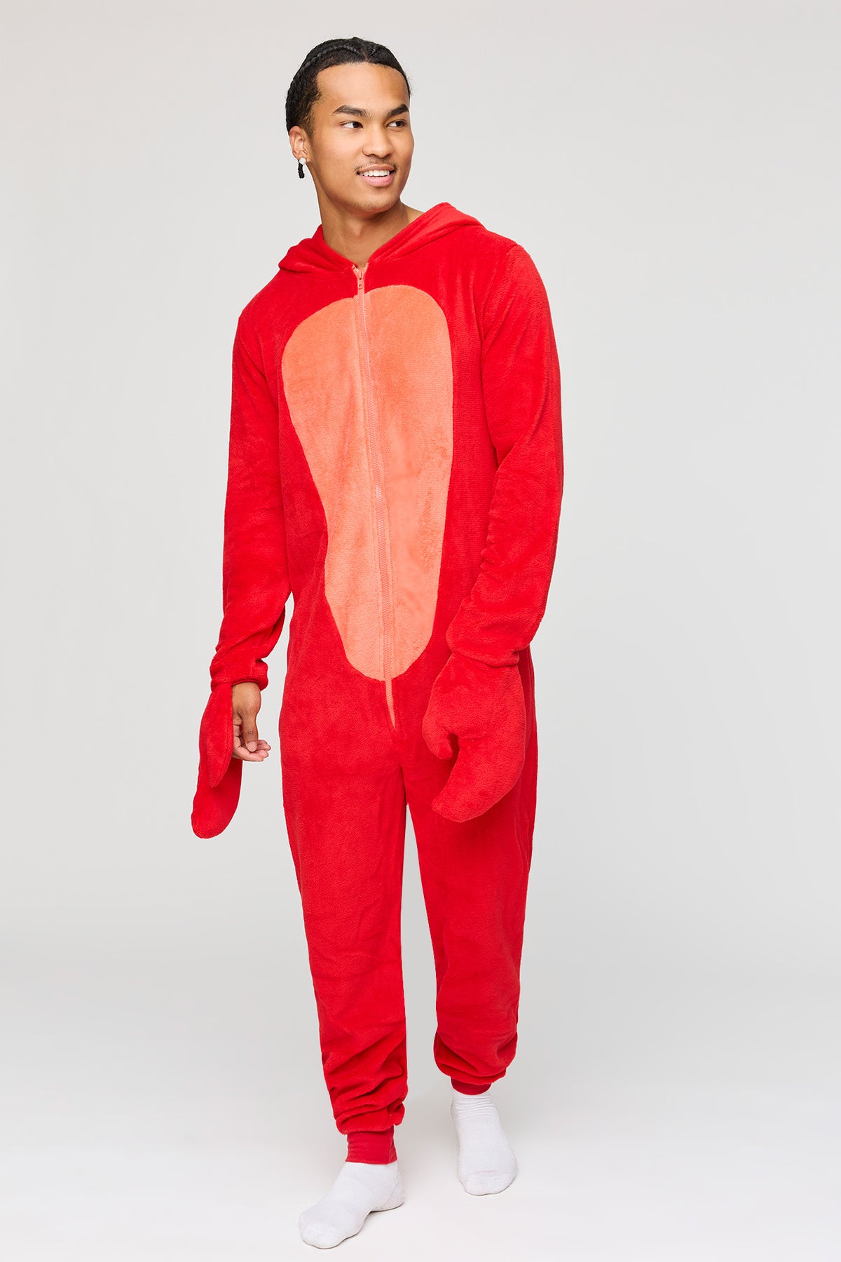Vue alternative 3. Combinaison en peluche Homard 3D