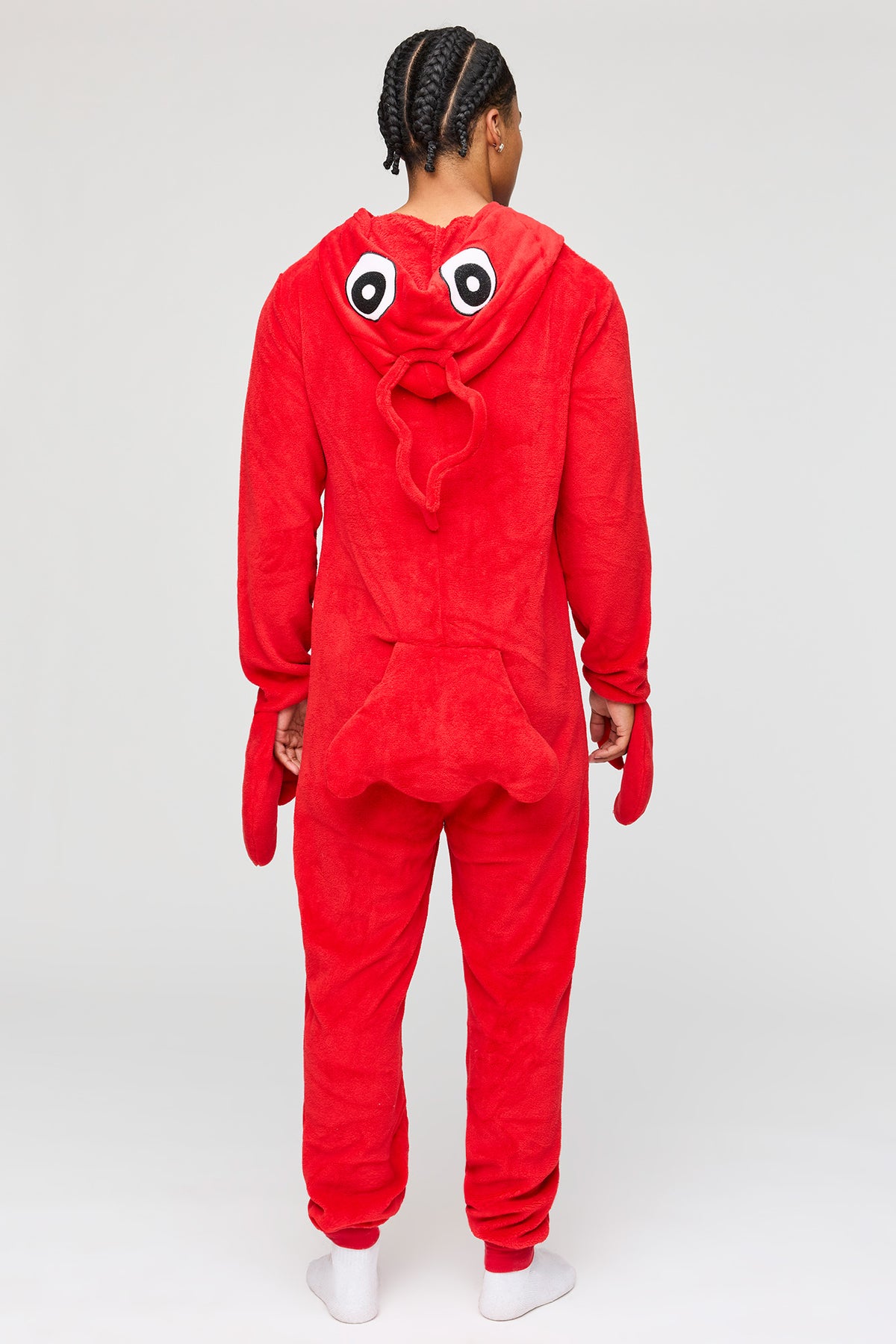 Vue alternative 4. Combinaison en peluche Homard 3D